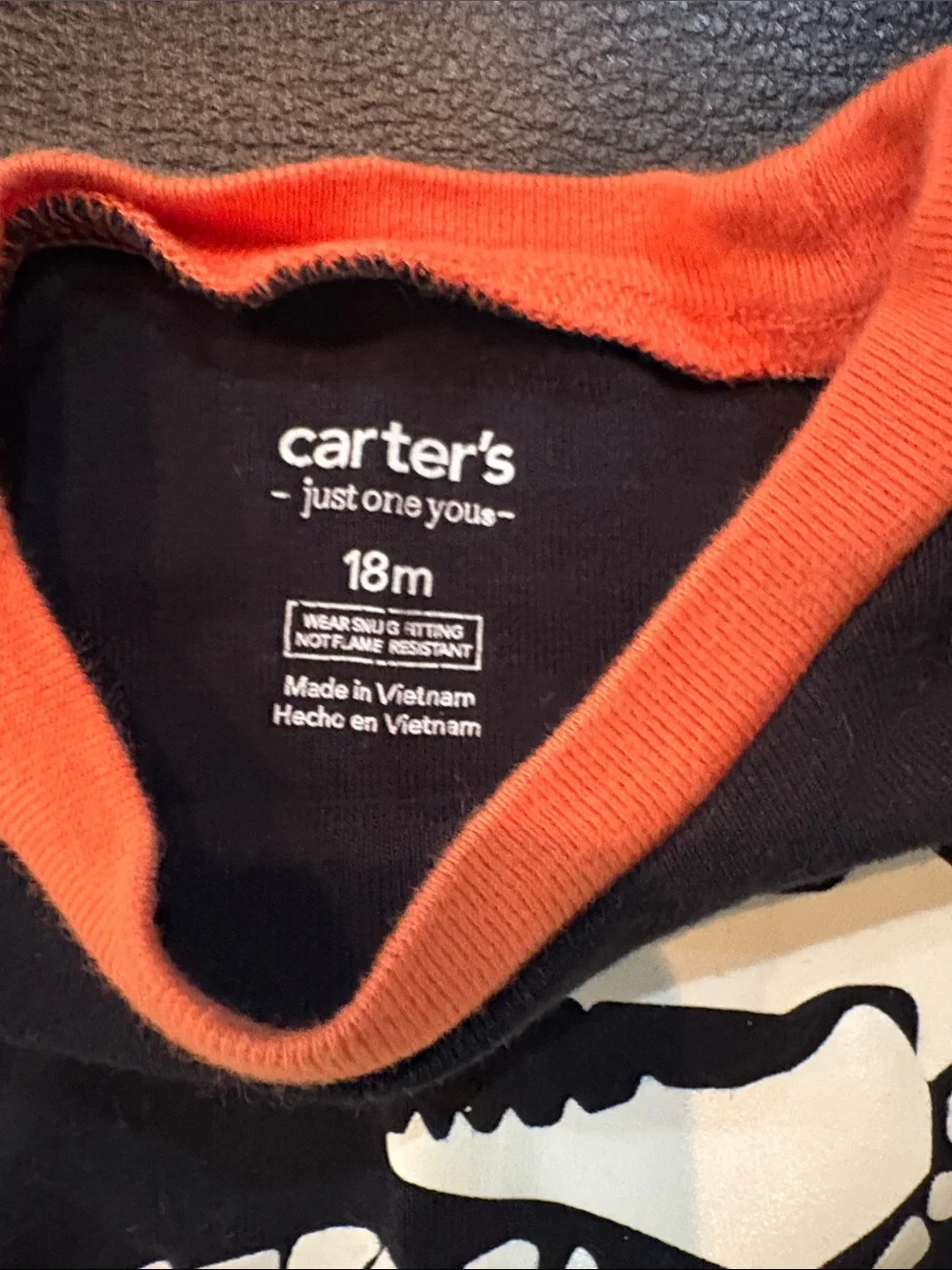 Carter’s 18M Halloween pajamas